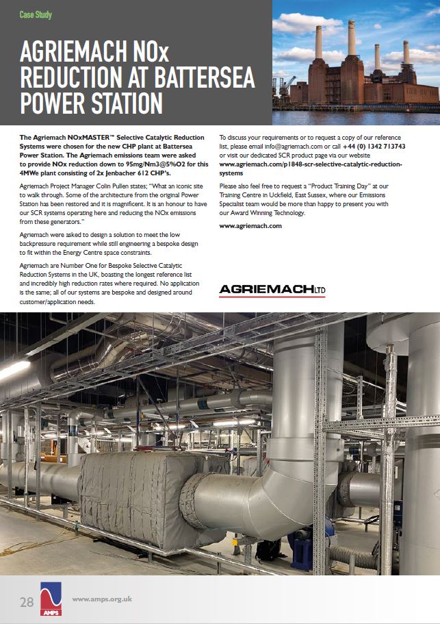 Selective Catalytic Reduction | Battersea Power Station | AMPS Power 2020